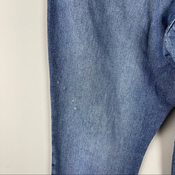 Vintage New York & Co blue 90s high waisted boot cut jeans 12 - Picture 5 of 9